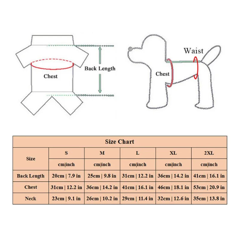 Soft Warm Dog Jumpsuit Winter Pet Clothes with Plush High Collar for Fall and Winter French Bulldog Chihuahua Teddy Costumes