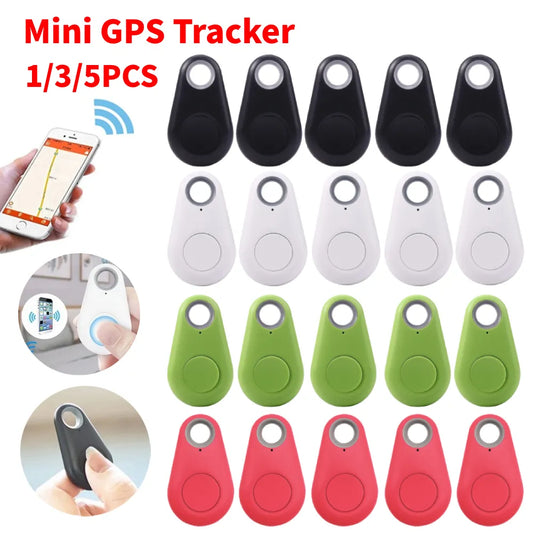 1/3/5PCS Mini GPS Tracker Bluetooth Anti-Lost Device Pet Kids Bag Wallet Tracking for IOS/ Android Finder Locator Accessories