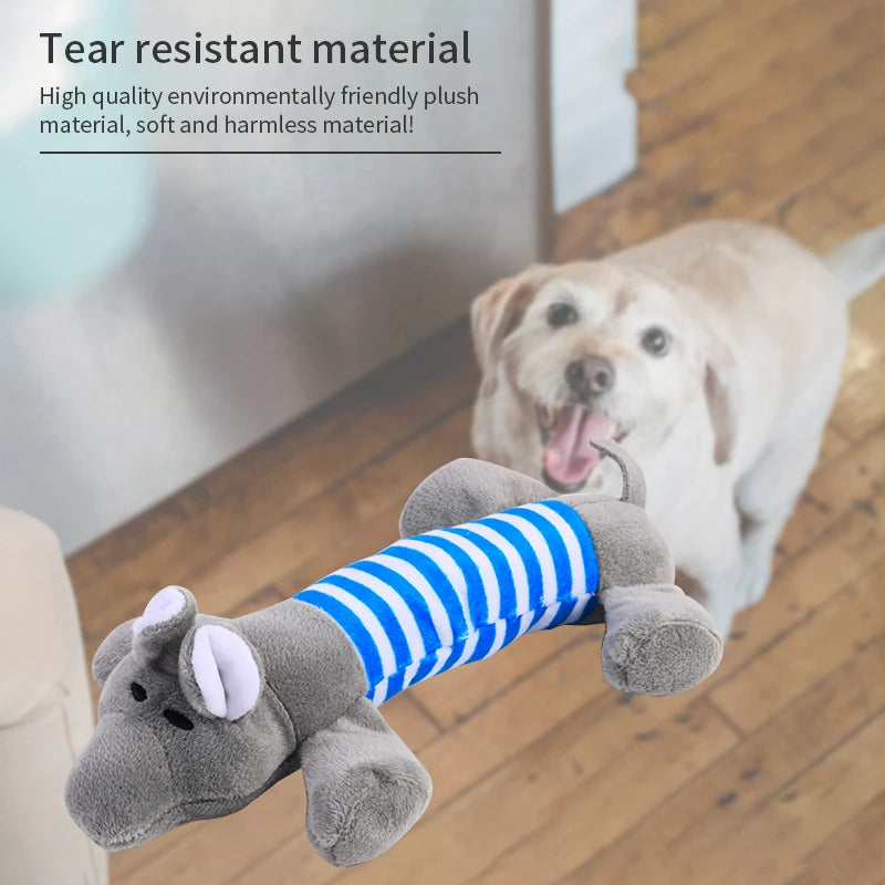 Pet Dog Toy Squeak Plush Toy For Dogs Supplies Fit for All Puppy Pet Sound Toy Funny Durable Chew Molar Cute Toy Pets Supplies