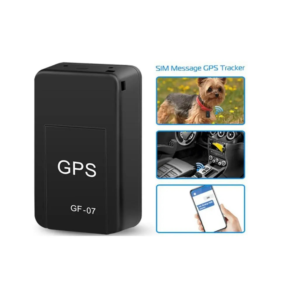 Aubess Mini GF-07 GPS Car Tracker Real Time Tracking Anti-Theft Anti-lost Locator Strong Magnetic Mount SIM Message Positioner