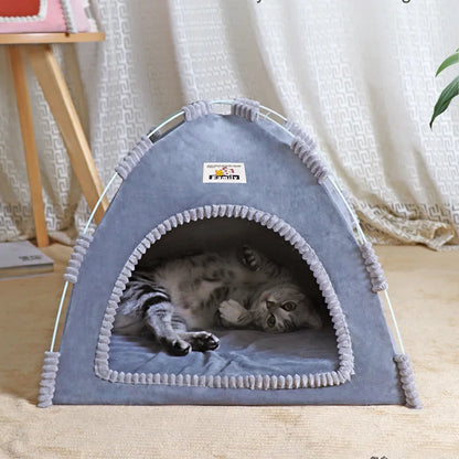 PUPCA Pet Cat Tent Cave Hut Cat Sleep House For Kitten Puppy Playpen Cage Basket Cat Nesk Kennel Small Dog House Bed Chihuahua