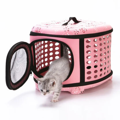 Pet Bag Portable Space Bag Foldable Cross-Body Breathable Portable Cat Bag