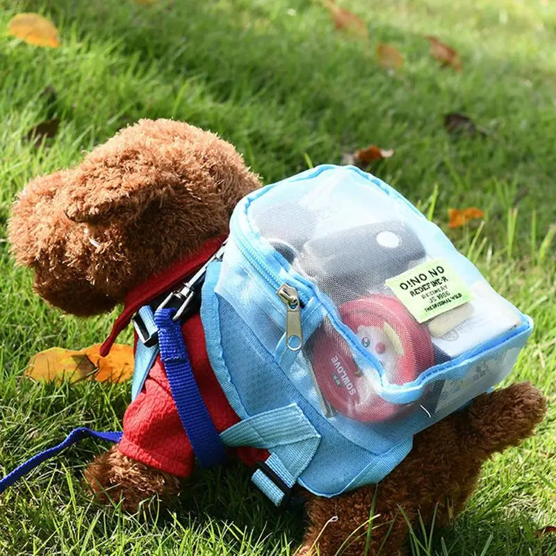 Dog Carrier Bag Puppy Backpack Pet Self Carrier Poop Bags Dispenser Small Pets Comfort Sling Handbag Tote Pouch Accessories