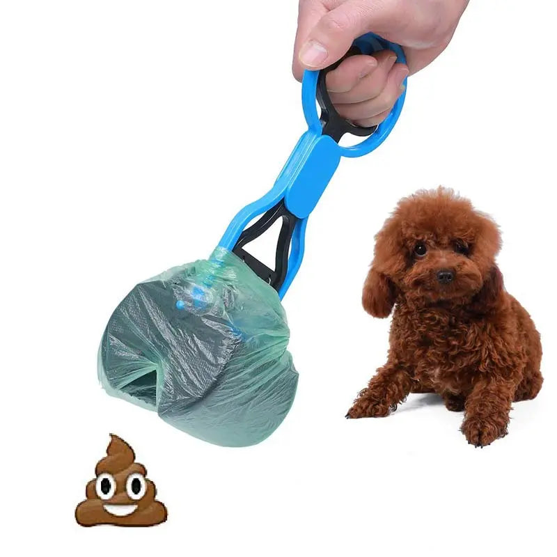 1pc Dog Cat Animal Waste Pooper Scooper Long Handle Jaw Poop Scoop Shit Outdoor Cleaner Pick Up Pet Products Accessories