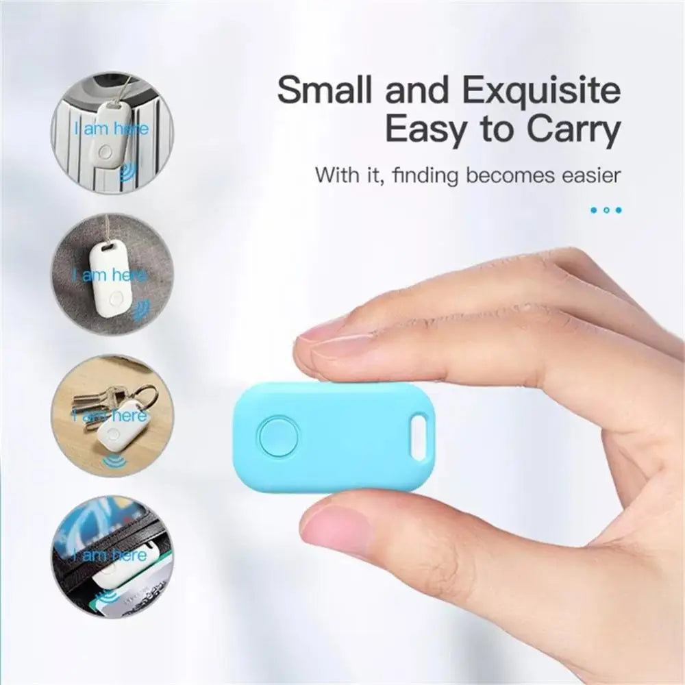 Tuya Mini GPS Tracker Smart Wireless Anti Lost Keychain Alarm Location Tracker Tag 2-Way Search Key Finder Smart Life Products